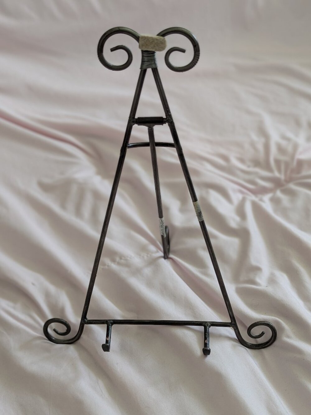 Trend Setting Designs Black Wrought Iron Easel